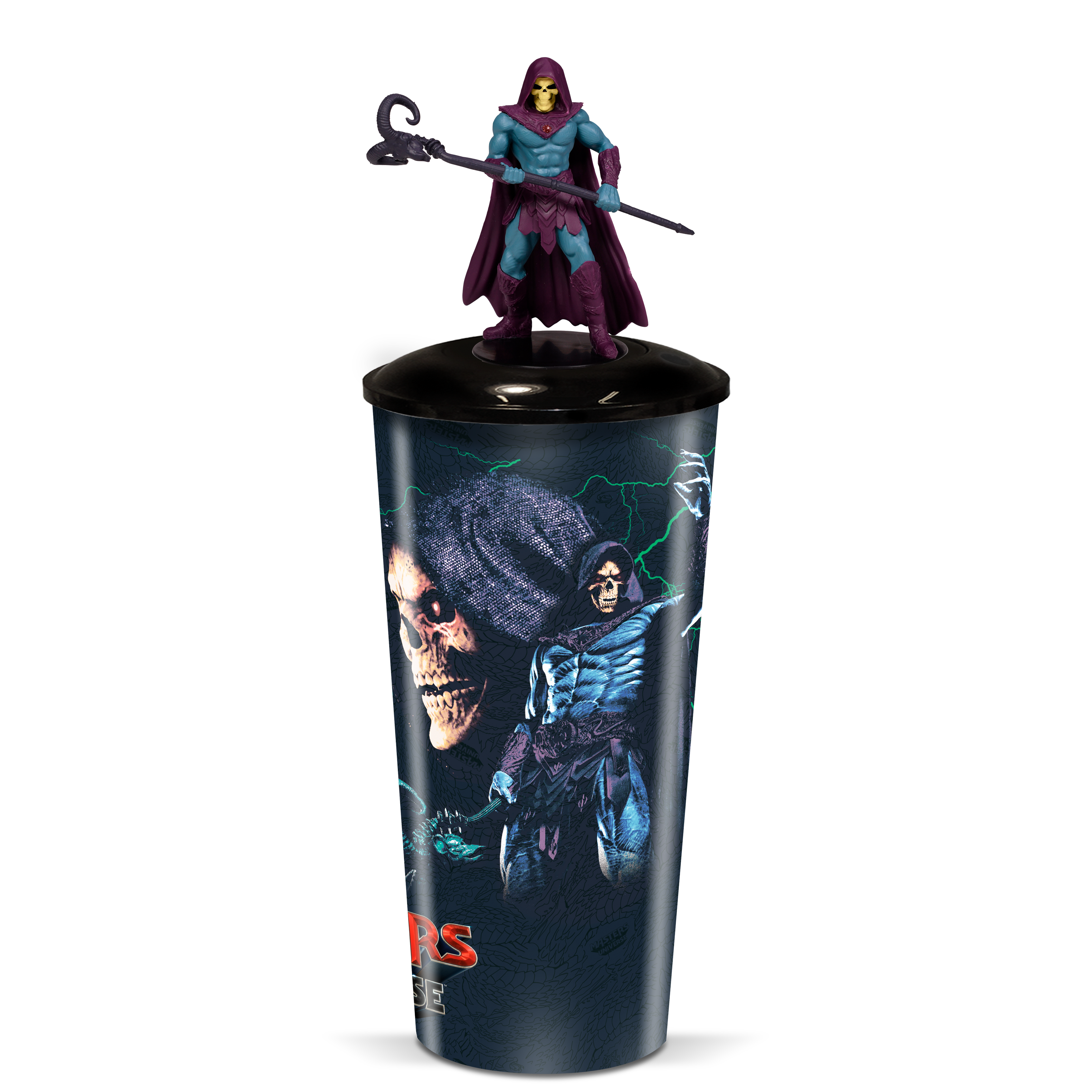 Skeletor Cup with Topper
