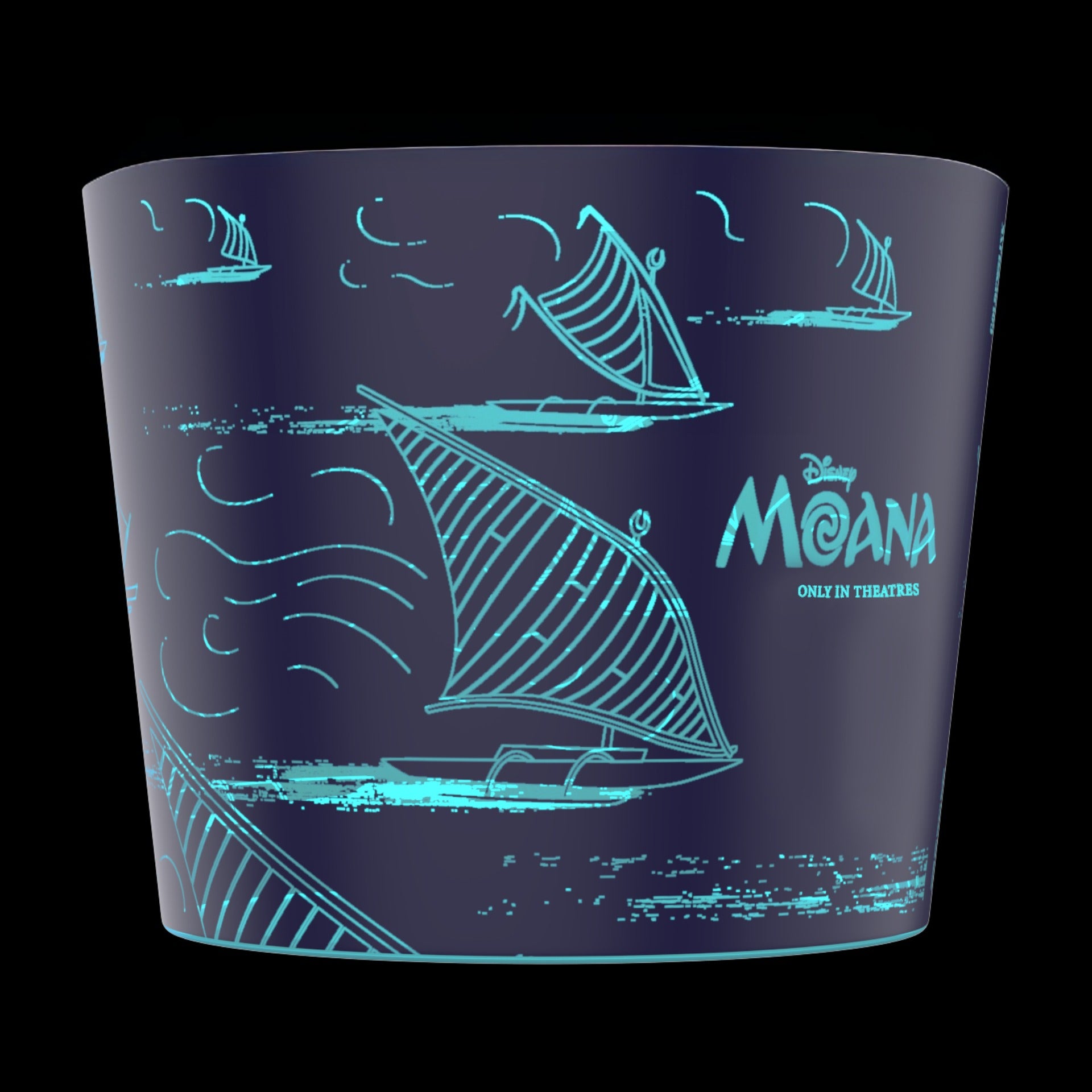 LED Moana Wayfinder Popcorn Bucket